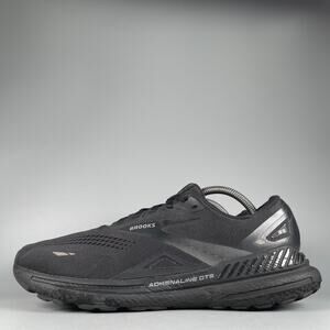 Brooks Adrenaline GTS 23 Men’s 10.5 Black Running Sneakers Athletic Shoes Casual